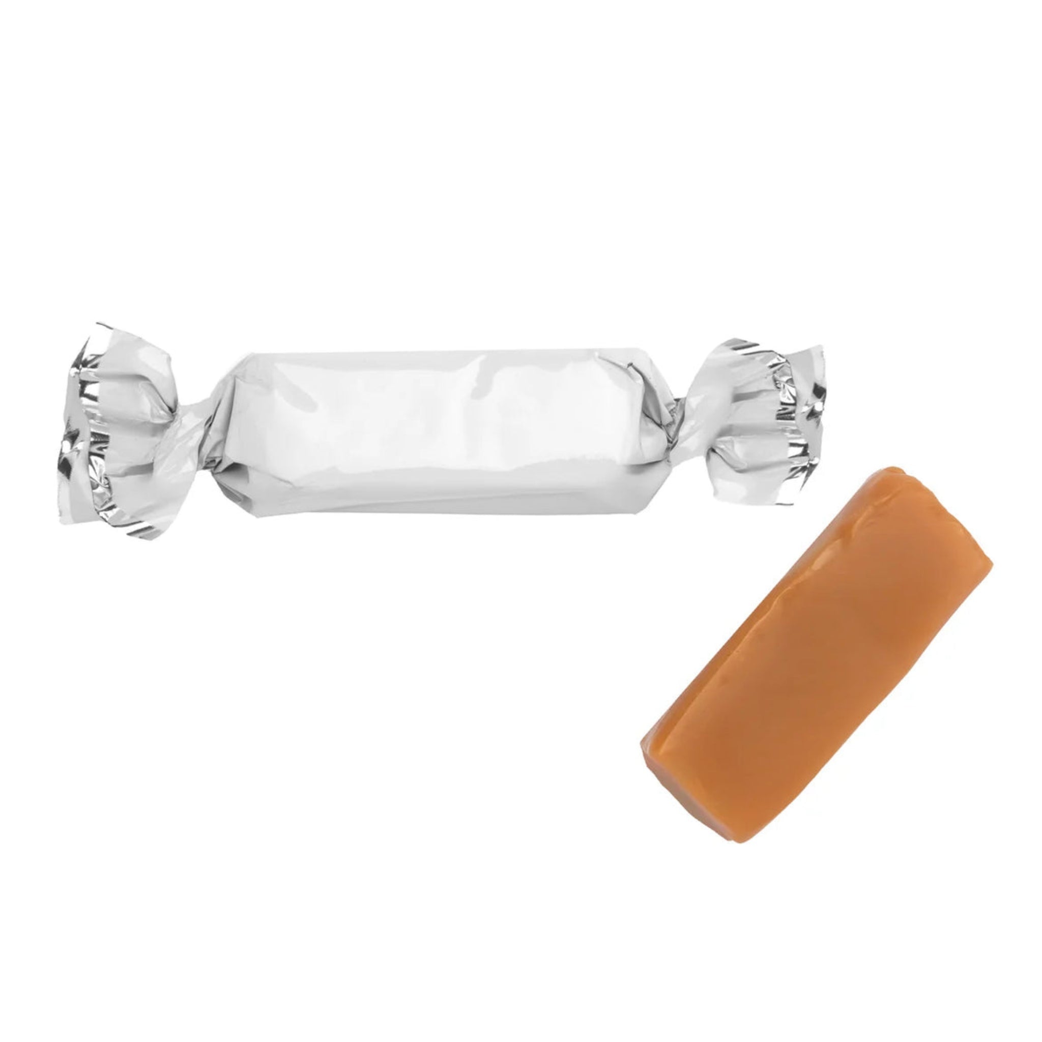 🤍✨ Candy Envy Caramel Foil White – 2lb Bag