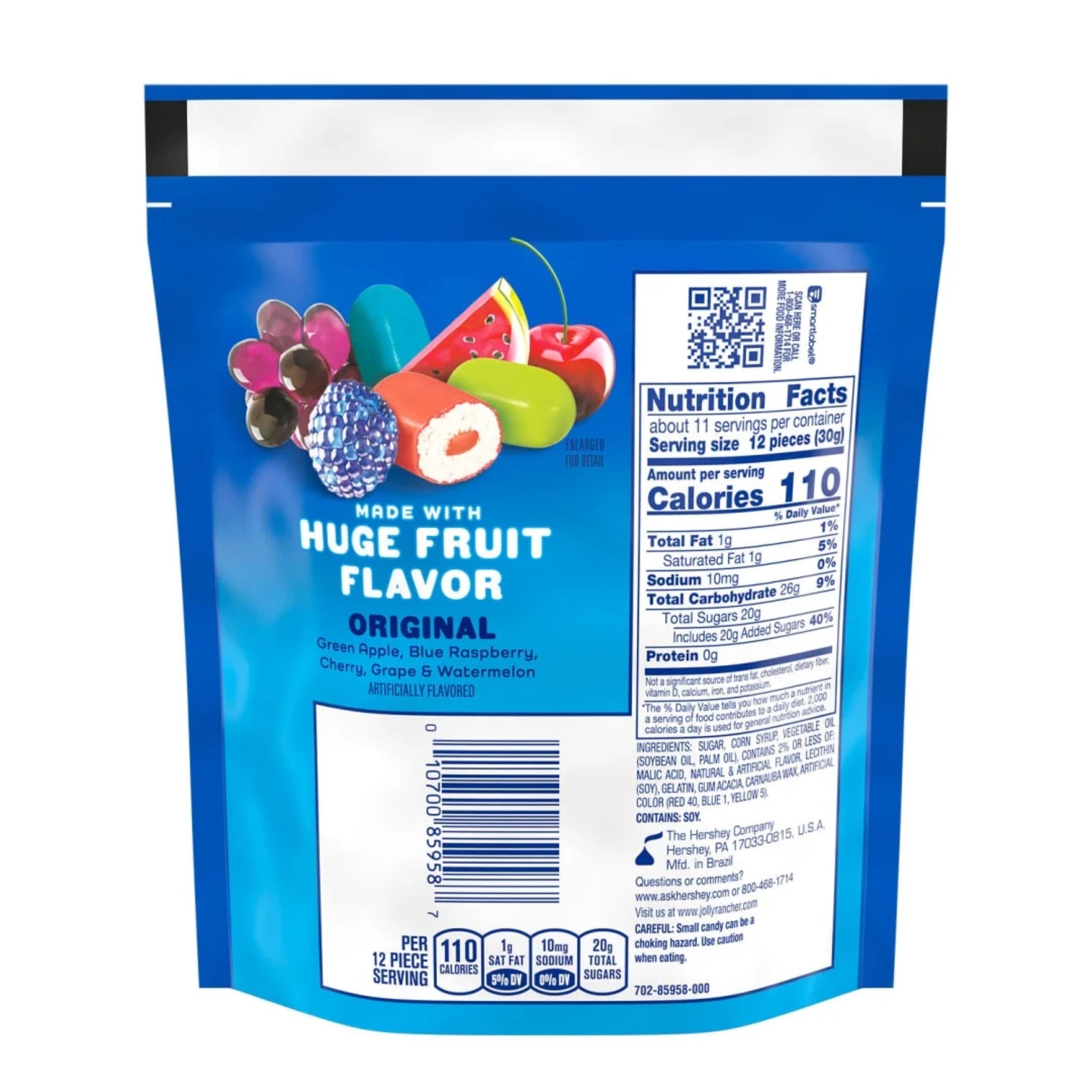 Jolly Rancher Chewy Poppers 12 oz Bag