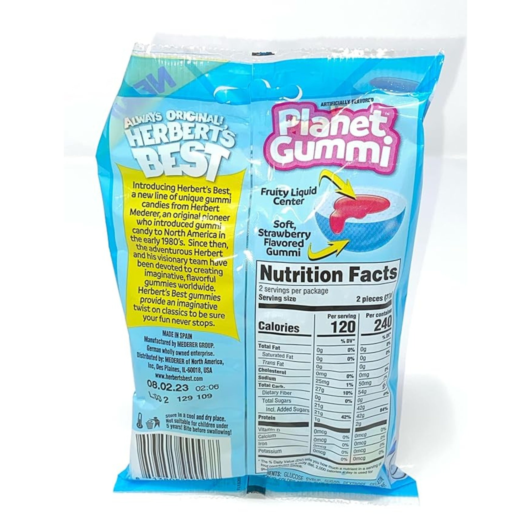 🌍💫 eFrutti Gummy Planet – 2.6oz Bag