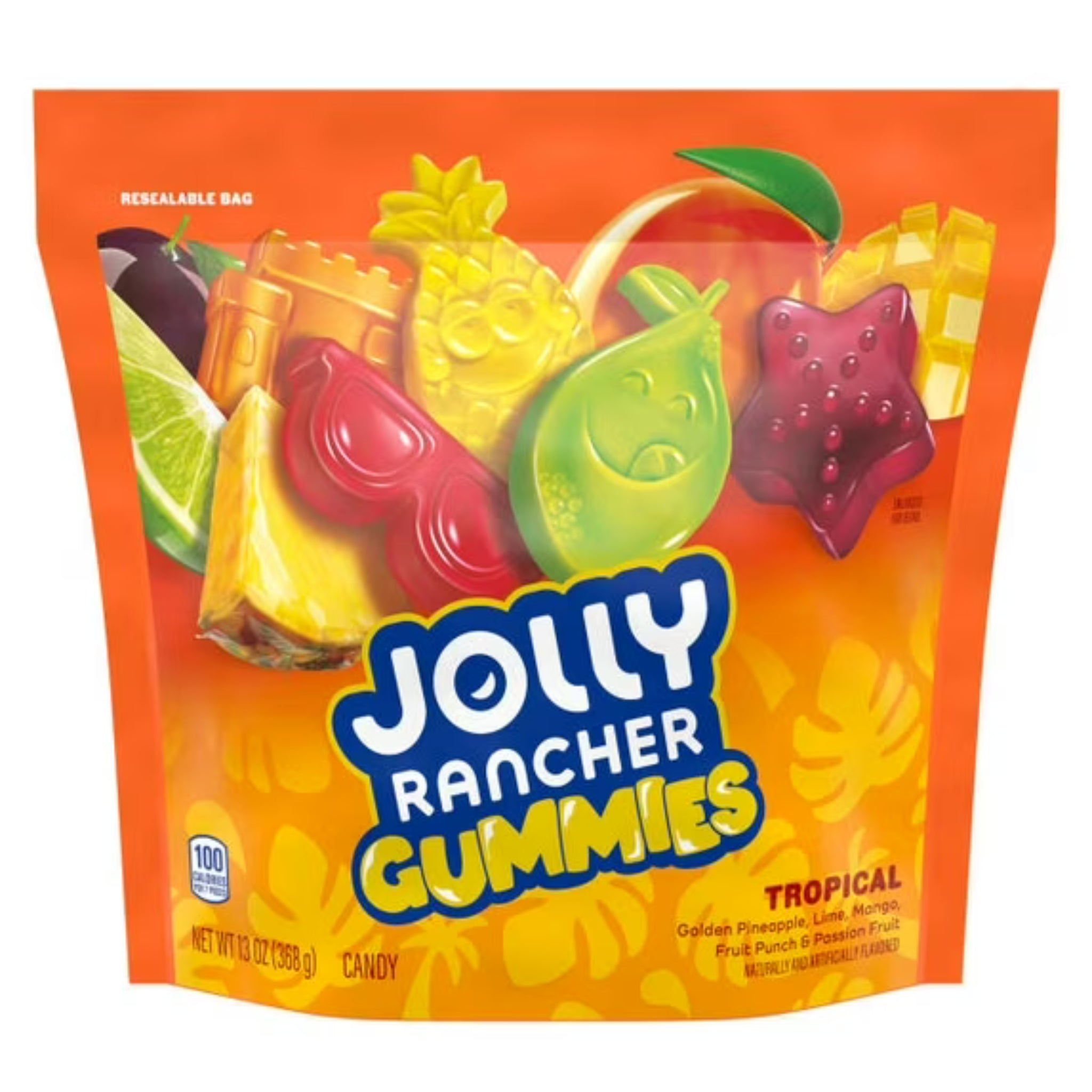Jolly Rancher Gummies- Tropical Flavor 13oz bag