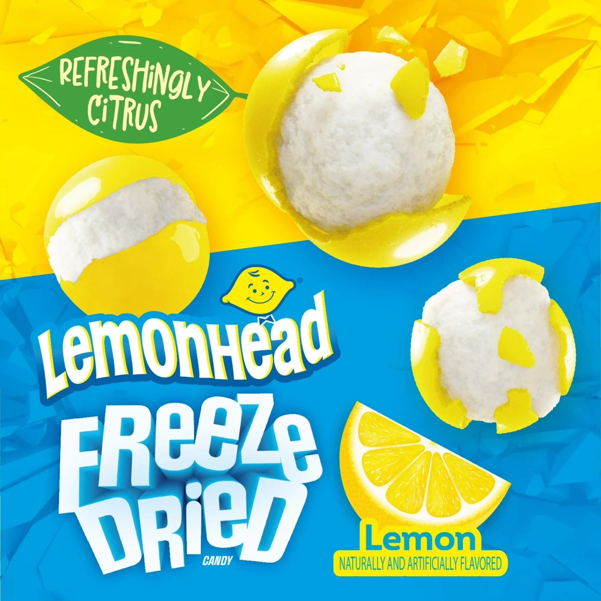 Freeze Dried Lemonheads 4oz Bag