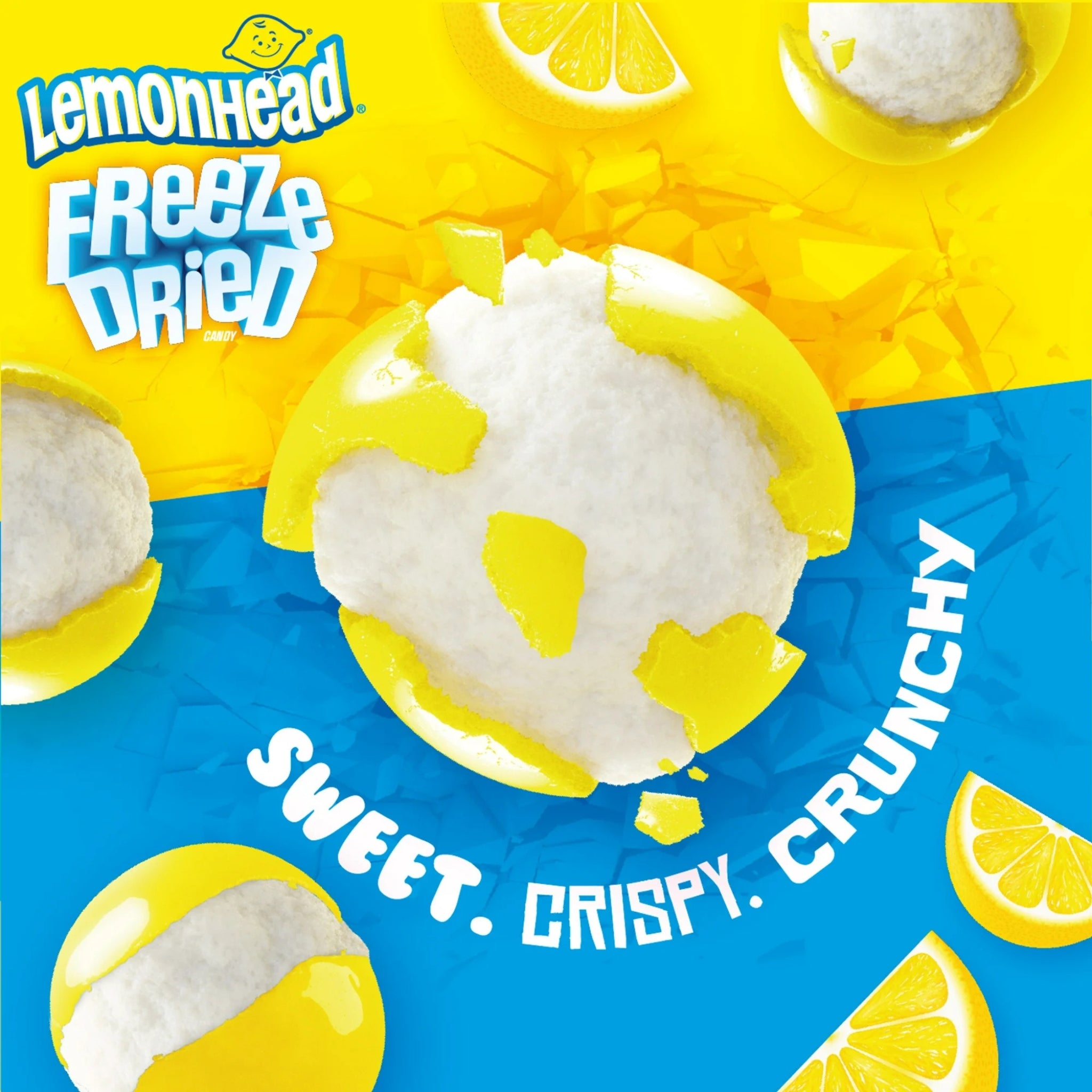 Freeze Dried Lemonheads 4oz Bag