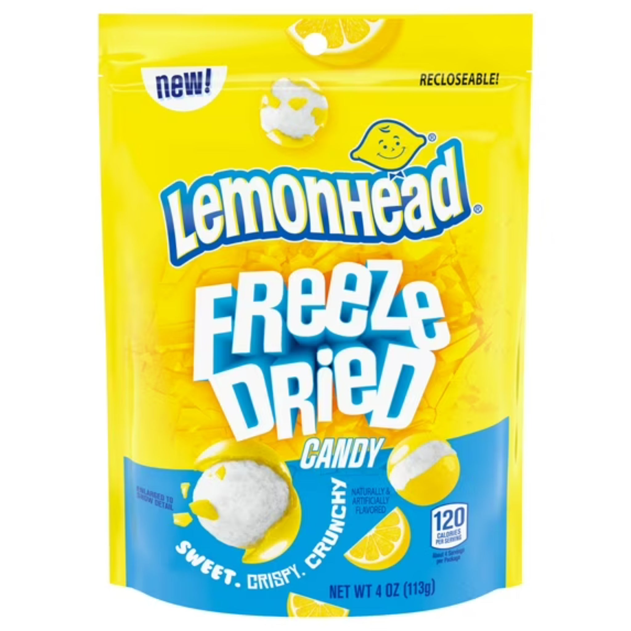 Freeze Dried Lemonheads 4oz Bag