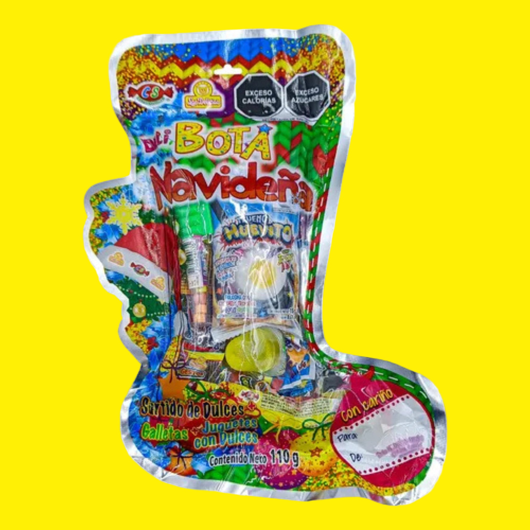 🎄🧦 Las Delicias Bota Navideña – 1ct