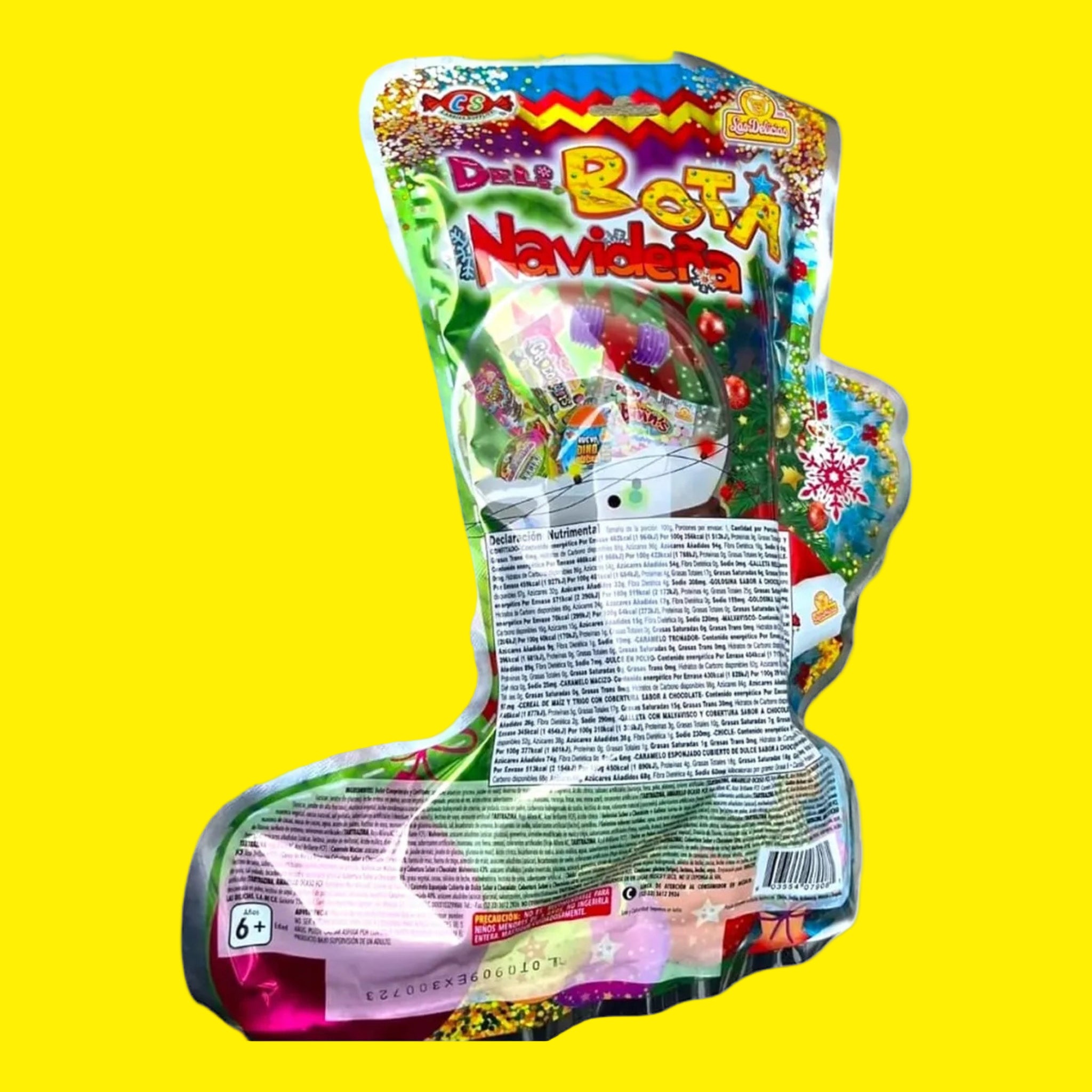 🎄🧦 Las Delicias Bota Navideña – 1ct