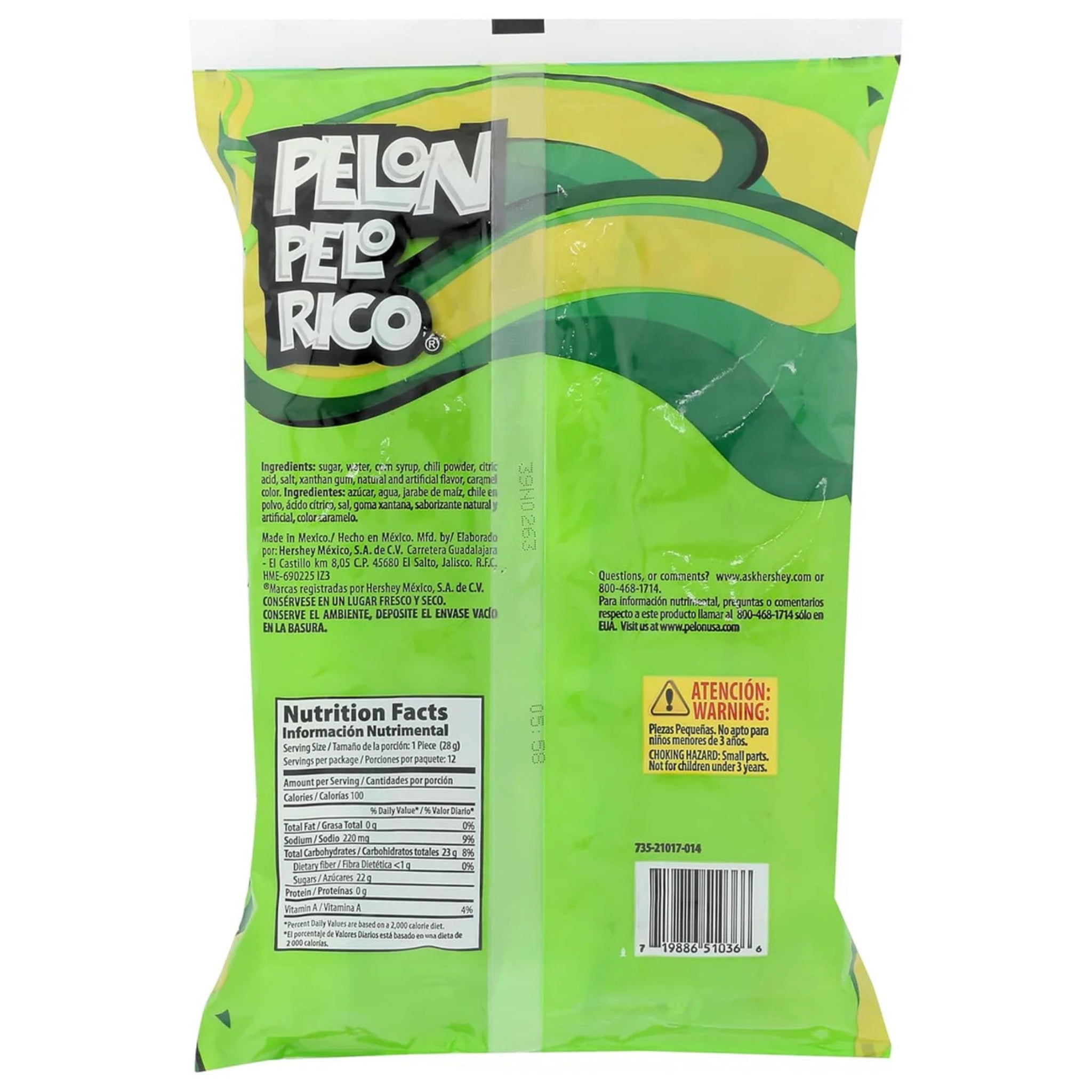 🌶️🍯 Lorena Pelon Rico Mini – 12ct Bag