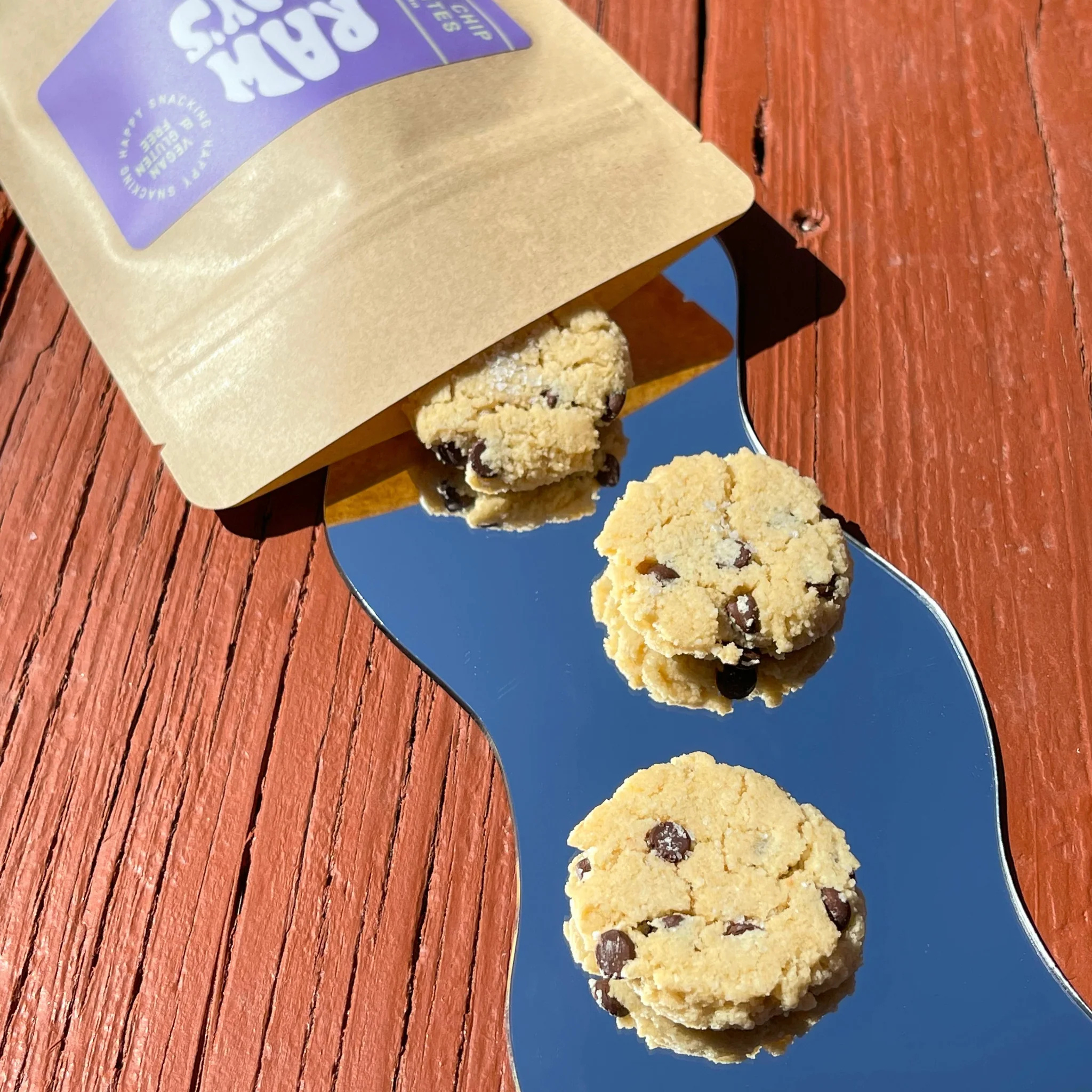 Raw Eddy's Chocolate Chip Cookie Bites-130g