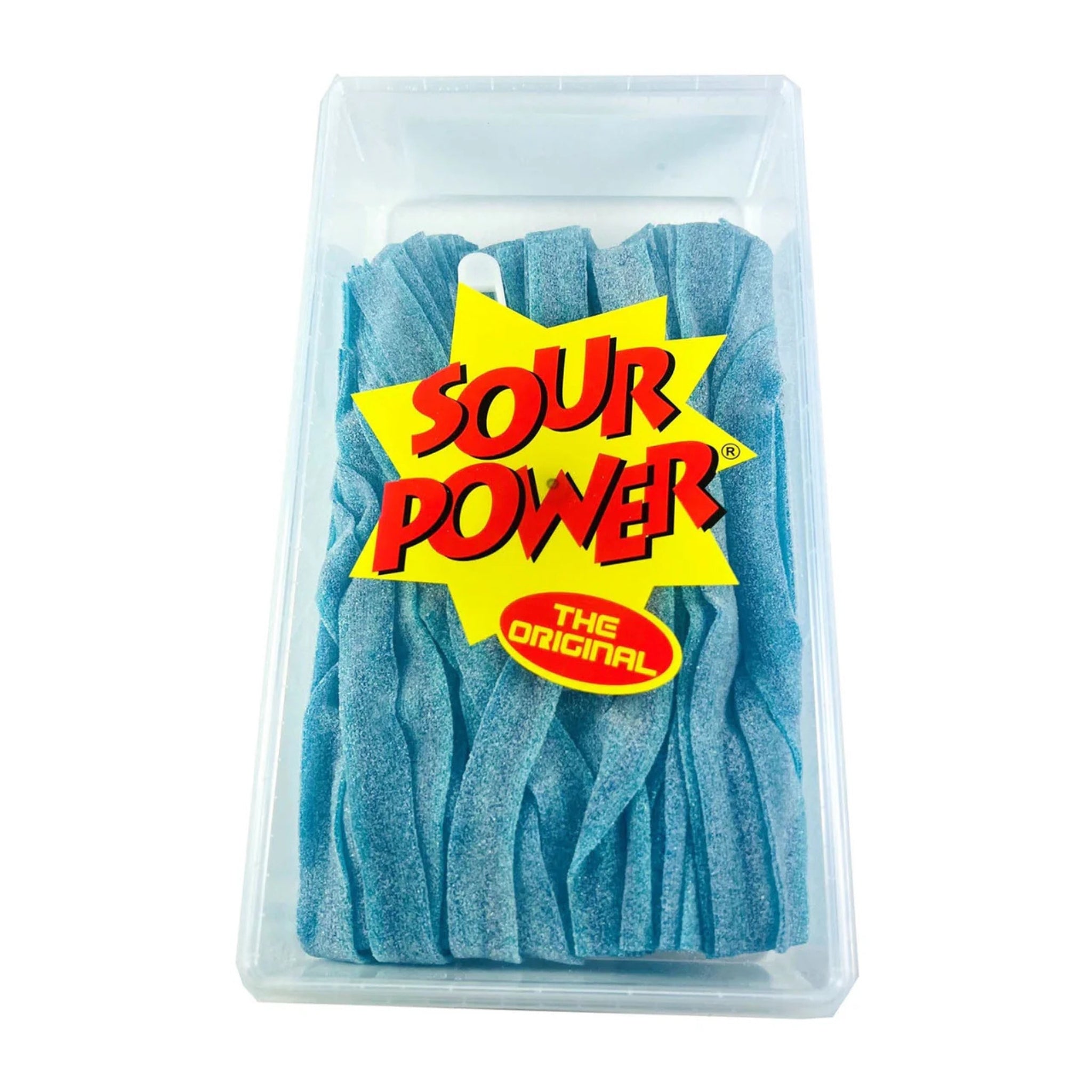 💙🍬 Sour Power Belts Berry Blue – 2.5lb Tub