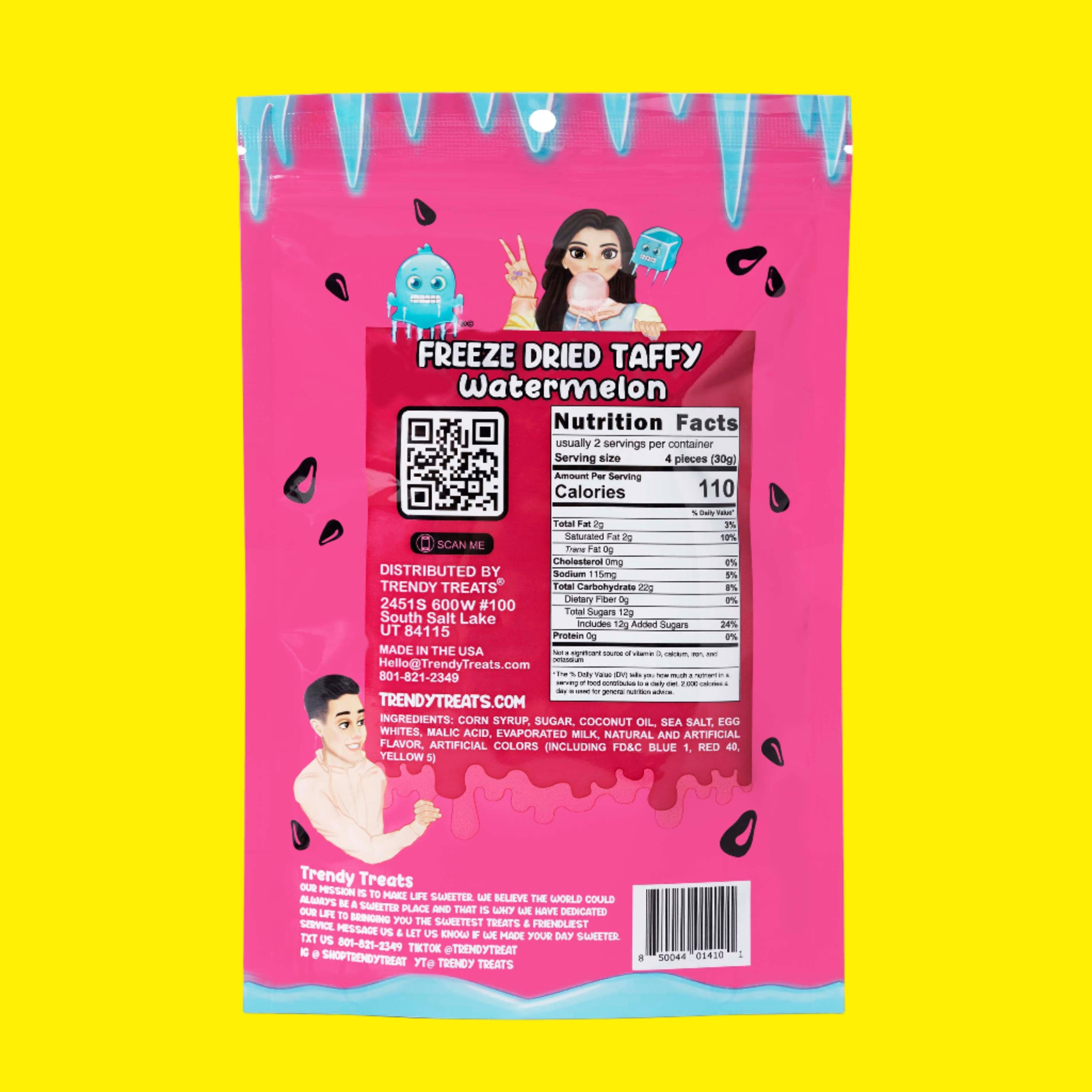 Freeze Dried Watermelon Taffy