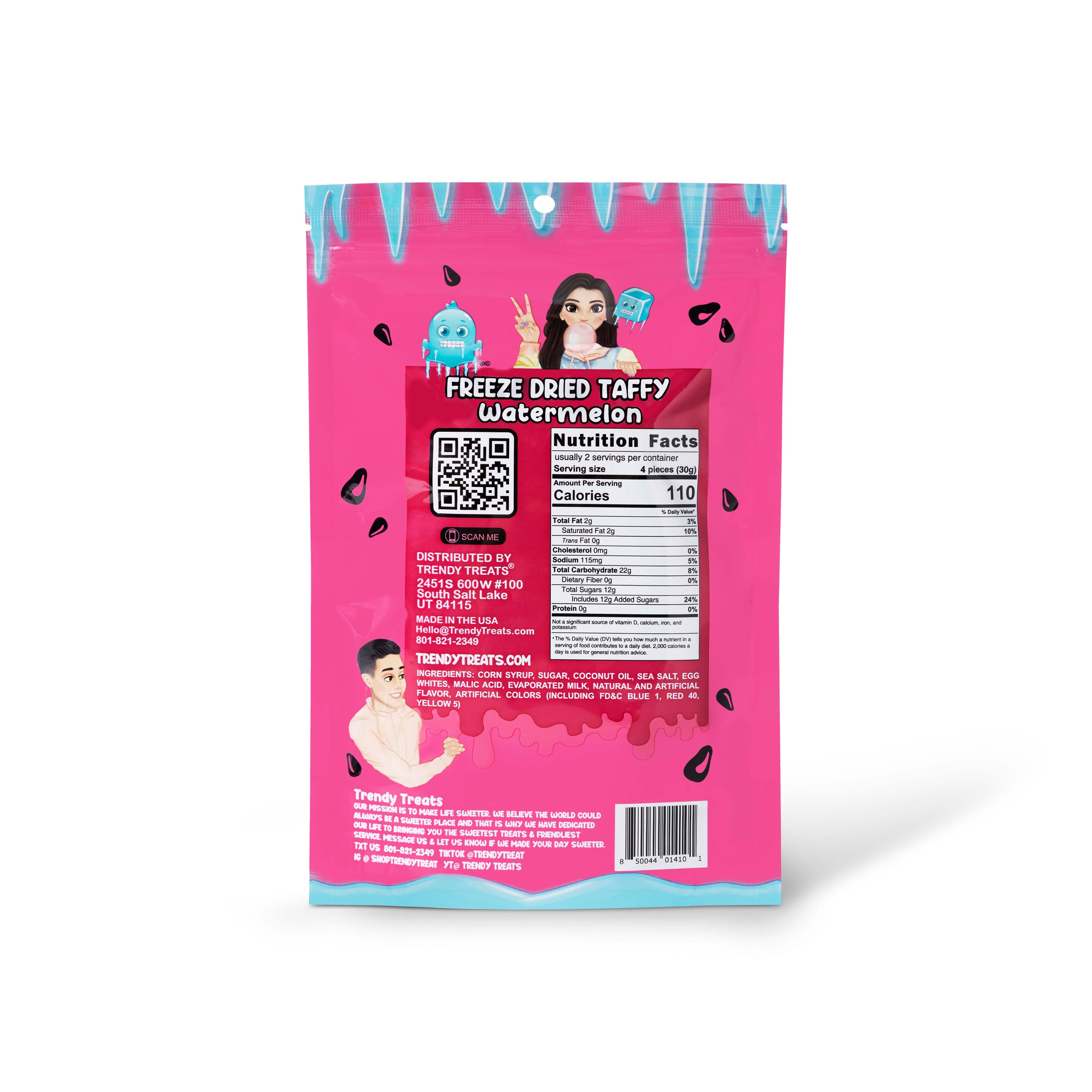 Freeze Dried Watermelon Taffy