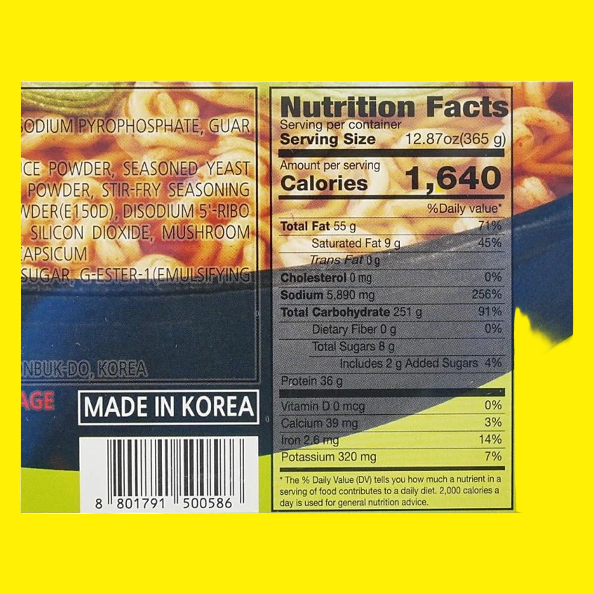 XL RAMEN Hot & Spicy Instant Ramen Noodle Bowl Soup – 12.84oz