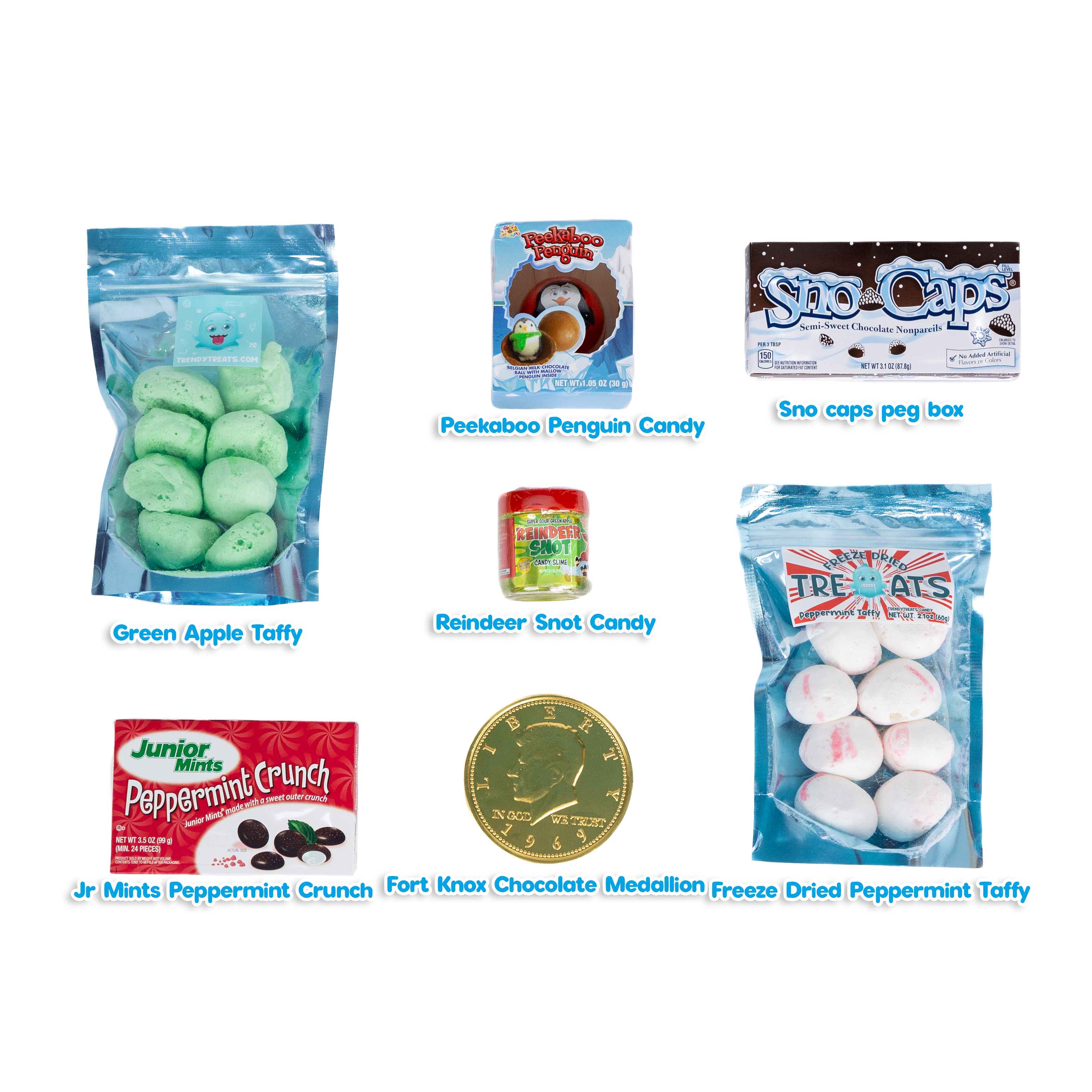 Trendy Treats Candy Christmas Box