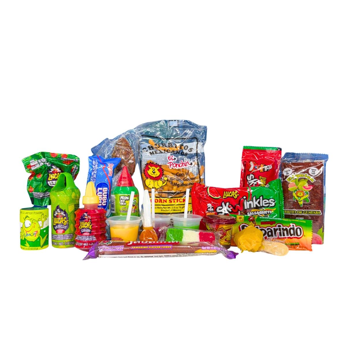 Mexican Candy Box Mix 20 Snacks & Candies From Mexico